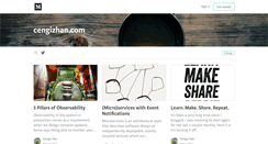 Desktop Screenshot of cengizhan.com